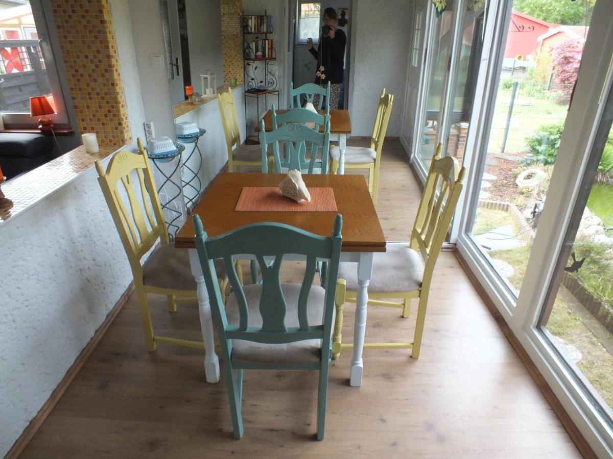 Ferienhaus An Der Elde Lübz Exteriör bild